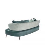 Rozel Gen-R Green Fabric Leather Sofa Living room