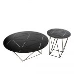 Rozel Premium Pairings Round Centre Dark Copper Iron Table Top Living Room