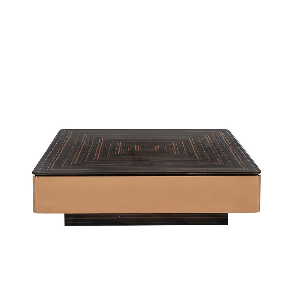 Rozel Premium Pairings Coffee Woodwork Ebony Table Top Living Room