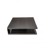 Rozel Premium Pairings Centre Lurex Ebony Brown Table Top Living Room